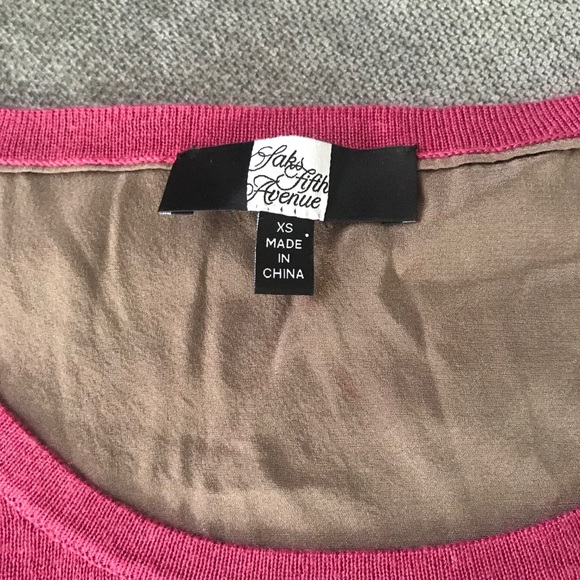 Saks Fifth Ave Cashmere Sweater - Picture 2 of 3
